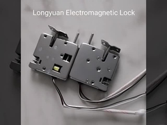 DC 24v 12v স্বয়ংক্রিয় ক্যাবিনেট লক সিলভার ম্যাগনেটিক ইলেকট্রনিক লক